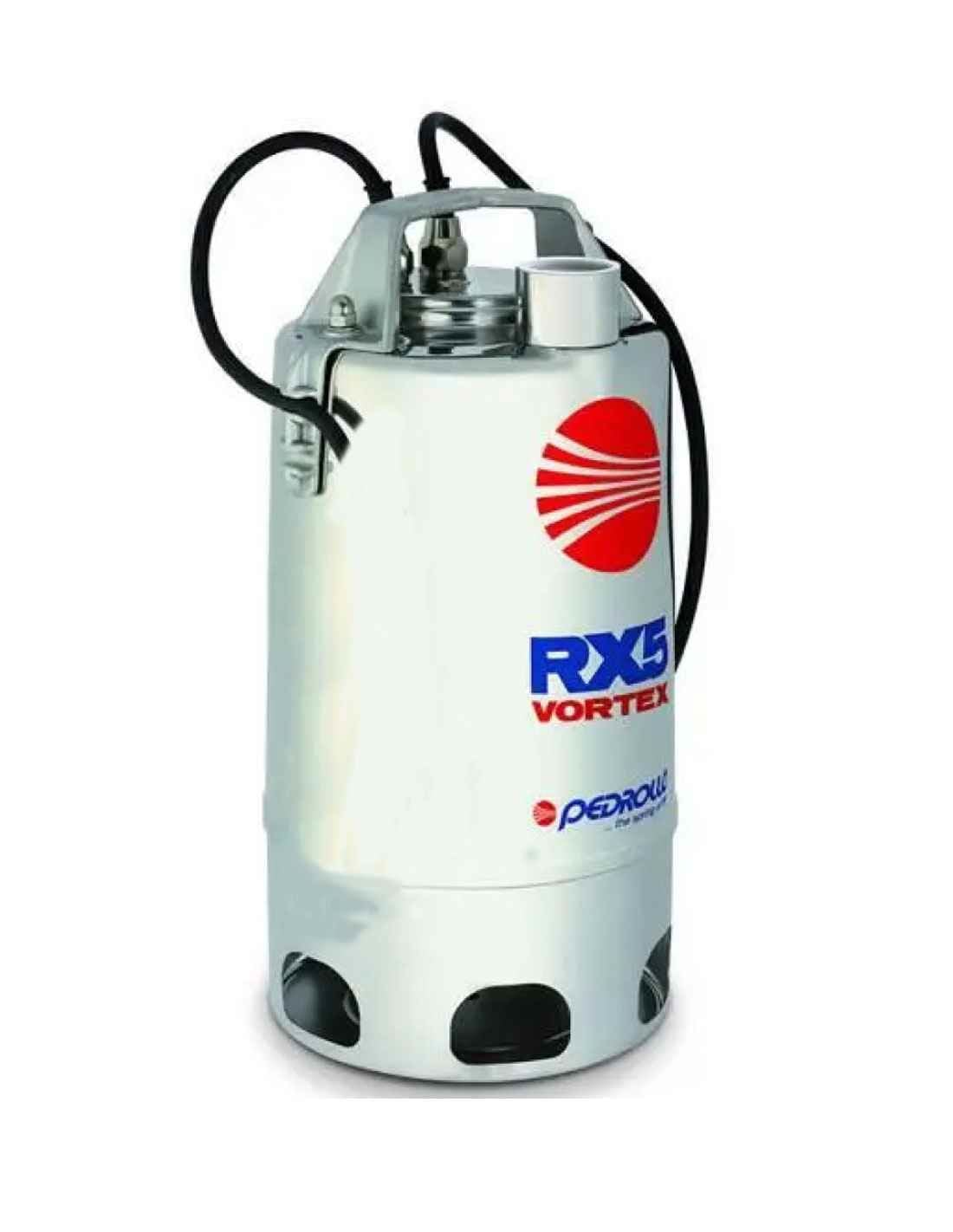 Pedrollo RX 5/40 Full Paslanmaz Drenaj Dalgıç Pompalar Trifaze (380V) 13 mss 22.8 m³/h - Koşar Ticaret