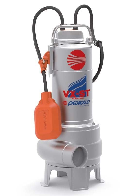 Pedrollo VX 15/50 ST Flatörlü Full Paslanmaz Foseptik Dalgıç Pompa - Koşar Ticaret