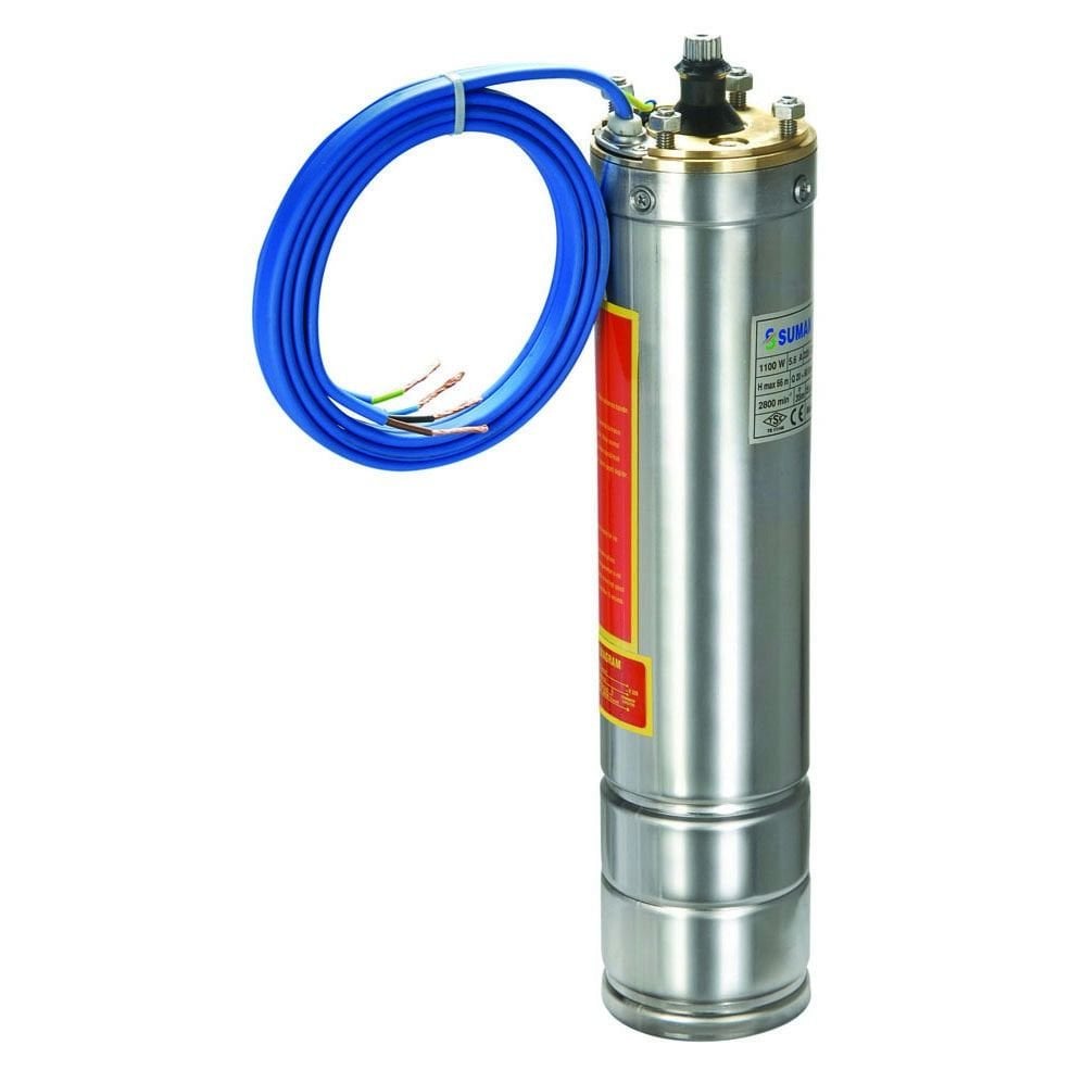 Sumak 4SMT15 4 inch Dalgıç Pompa Motoru Trifaze (380V) 1.5HP - Koşar Ticaret
