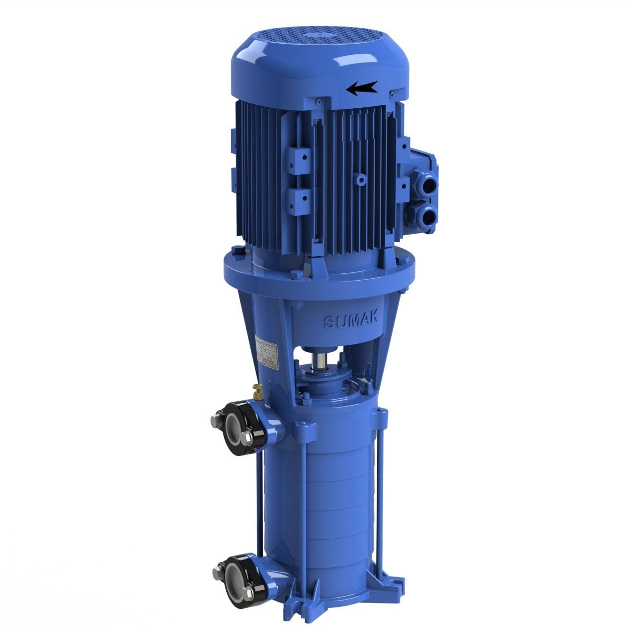 Sumak SHT 34/6 Trifaze Dik Milli Kademeli Pompa 15 Hp - Koşar Ticaret