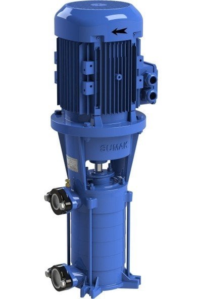 Sumak SHT 24/7 Trifaze Dik Milli Kademeli Pompa 10 Hp - Koşar Ticaret