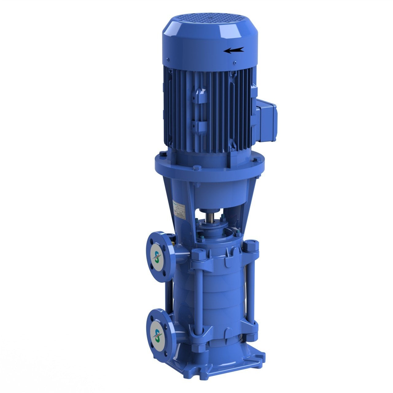 Sumak SHT 65/2 30 kW Trifaze Dik Milli Kademeli Pompa - Koşar Ticaret