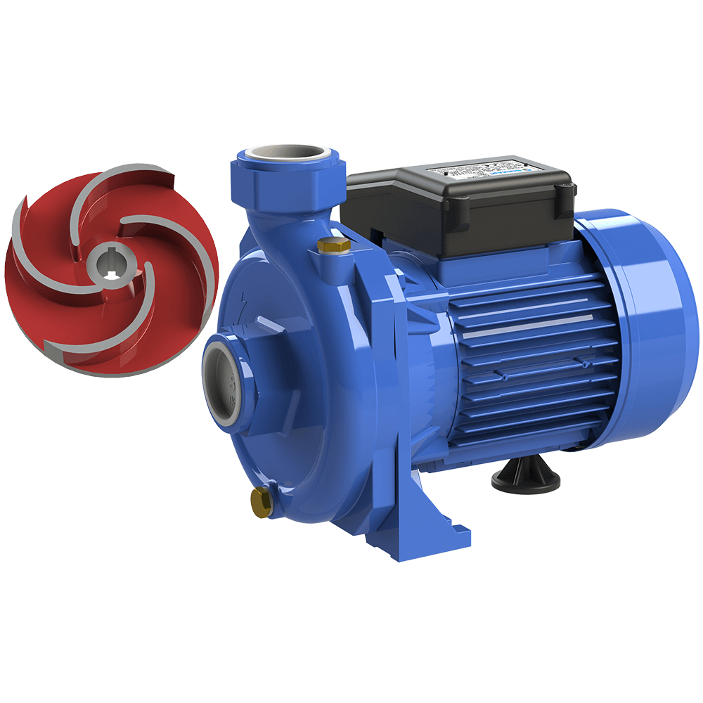 Sumak SM 150-A Açık Çarklı Santrifüj Pompa Monofaze (220V) 1.5HP - Koşar Ticaret