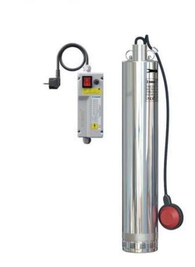 Sumak 5SDF9 5 inch Paslanmaz Keson Kuyu Pompası Monofaze (220V) 1.5HP Flatörlü - Koşar Ticaret