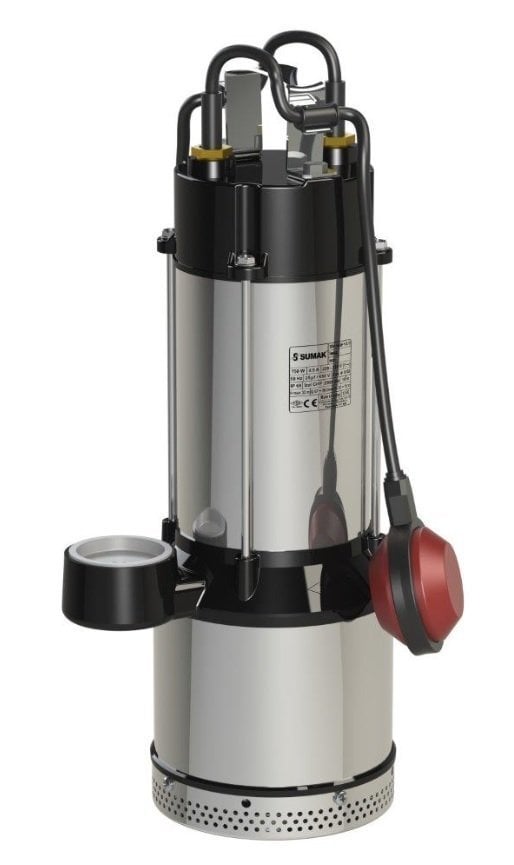 Sumak SDF12/3 Temiz Su Dalgıç Pompa Monofaze (220V) 1.8 HP - Koşar Ticaret