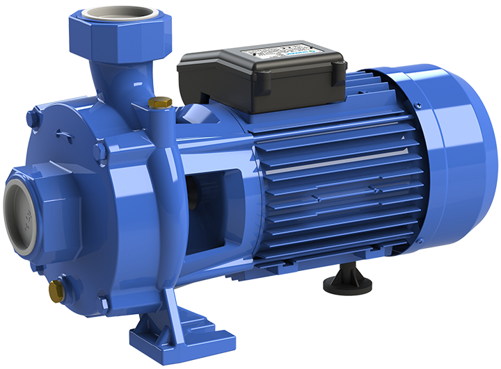 Sumak SMKT 220/2-S Sıcak Su Çift Kademeli Santrifüj Pompa 90°C Trifaze (380V) 2.2HP - Koşar Ticaret