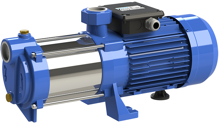Sumak SYM 12-220/4 Yatay Milli Kademeli Pompa Monofaze (220V) 2.2HP - Koşar Ticaret