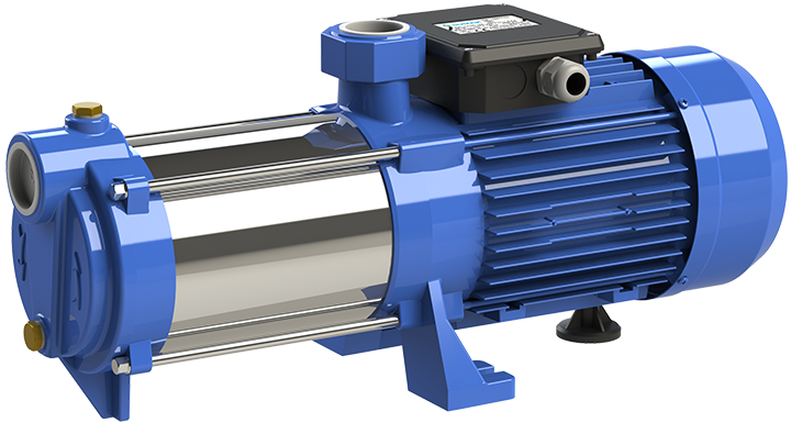 Sumak SYMT 6-150/8 Yatay Milli Kademeli Pompa Trifaze (380V) 1.5HP - Koşar Ticaret